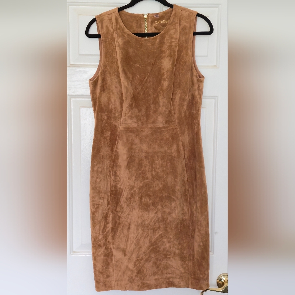 Calvin Klein Brown Mini Dress